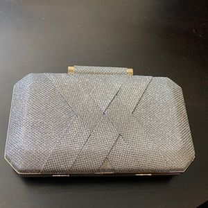Silver & gold clutch